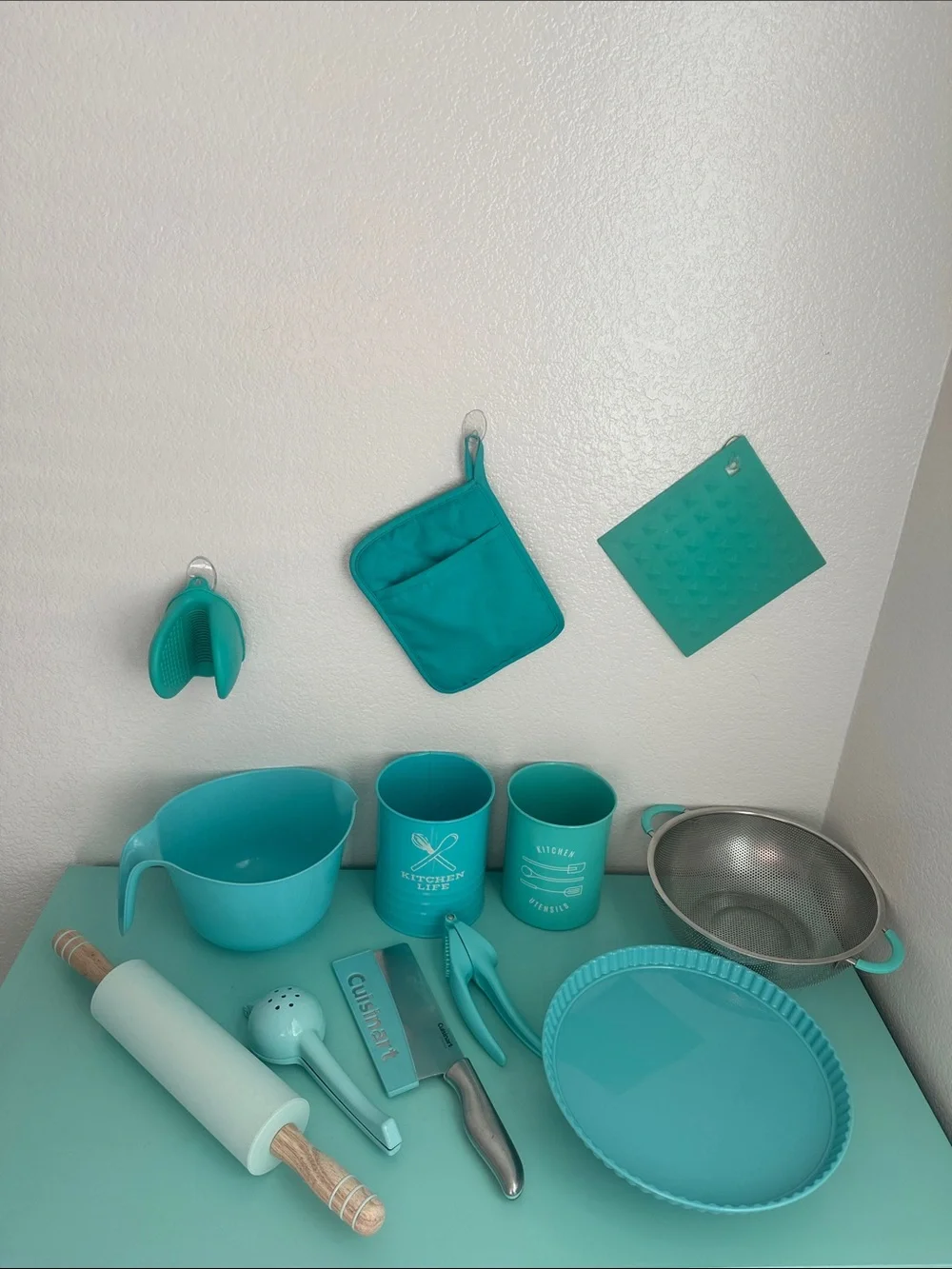 Cuisinart Turquoise Kitchen Tool Set